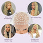 Suntefic Braided Wig Cap With Baby Hair Crochet Wig Cap For Crochet Braids Hair Glueless Double Full Hd Lace Wig Caps For Black Women (Blonde-123)