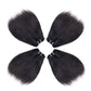 Liang Dian 10 Inch Short Human Hair Bundles Natural Color 4 Bundles 12A Brazilian Virgin Hair 100% Unprocessed Straight Human Hair Bundles(10"10"10"10")