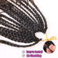 COOKOO 10 Inch Goddess Boho Box Braids Crochet Hair for Women 8 Packs Synthetic Curly Ends Crochet Hair Pre Looped Ombre Brown Bohemian Afro Twist Braiding Hair 53#