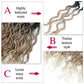 Faux Locs Crochet Hair 6Packs 24Inch Goddess Locs Crochet Hair,Soft Locs Crochet Locs With Curly Ends (24'', 1B/27/613)