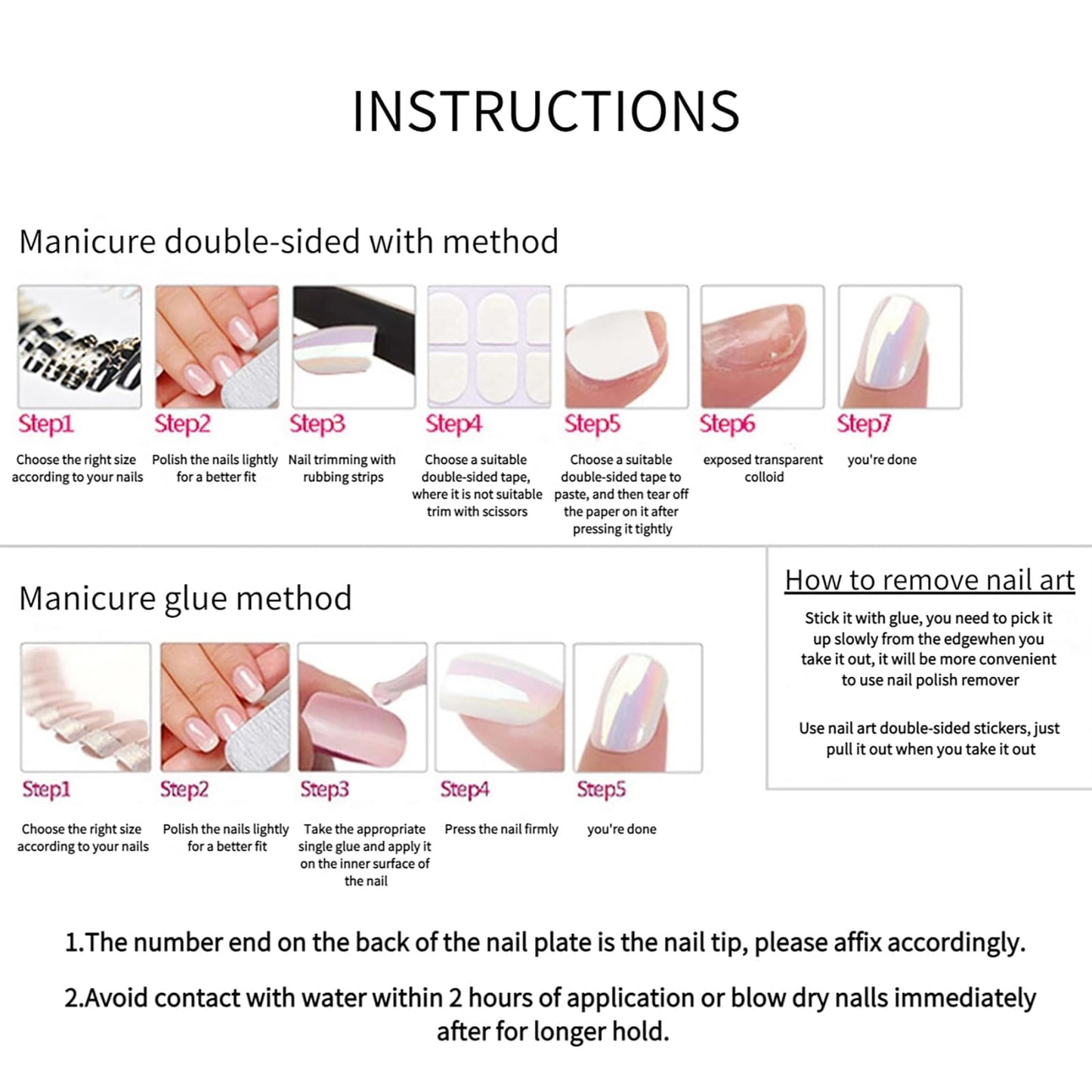 RTKHFZE Xl Press on Nails Long Square Fake Nails French Tip Glue on Nail with Designs Nails Charm and Rhinestones False Acrylic Nails Full Cover Stick on Nail for Women Nail Decorations