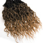 Faux Locs Crochet Hair 24Inch Goddess Locs Crochet Hair, 6Packs Crochet Locs Soft Locs Curly Ends Boho Faux Locs Synthetic Locs Crochet Hair Crochet Braids for Black Women Human Hair(1B/4/30, 24'')