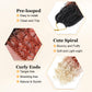 Yewell 9 Packs Goddess Box Braids Crochet Hair Boho Crochet Box-Braids With Curly Ends Crochet-Hair For Black Women, 12 Inch Pre Looped Bohemian Crochet Box-Braid (12Inch 9 Packs,1B/30/613)