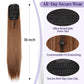 ORSUNCER Drawstring Ponytail Extension, Long Straight Pony Tails Hair Extensions Natural Soft Clip in Ponytail for Women Synthetic Hairpieces Auburn Brown