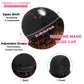 Rebecca Fashion Short Curly Human Hair Wigs for Black Women Cute Curly Bob Wig Side Part Brazilian Remy Non Lace Glueless Wigs Natural Looking Ombre Natural Color to Brown