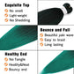 Braiding Hair Pre Stretched 24 inch 3 Packs Ombre Black to Green Professional Soft Yaki Texture,No Itch, Hot Water Setting Hair Extensions for Braids (24in,1B/Green)