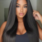 KLAIYI Yaki Straight Bye Bye Knots Glueless Wig 7x5 Precut Lace Front Wigs Human Hair Put On and Go Wigs for Beginners Pre Bleached Pre Plucked Pre Everything 3S Easy to Ready to Wear Kinky Wig 26Inch