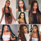 Braiding Hair pre stretched 20 Inch 8 Packs Prestretched Braiding Hair Extensions For Braids Easy Braid Synthetic Professional Soft Yaki Texture,No Itch(20in,1b#)