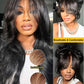 Sunber 13x4 HD Lace Loose Wave Human Hair with Drawstring Wig Upgrade 3D Cap Bye Bye Knots Pre Cut13X4 Lace Front Put On and Go 3S Wear Glueless Wigs Pre Plucked Pre Bleached Invisible Knots 26Inch