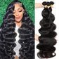 12A Grade Human Hair Bundles Body Wave Bundles Human Hair 22 24 26 Inch 100% Unprocessed Brazilian Virgin Hair Body Wave 3 Bundles Human Hair Extensions for Black Women Natural Color(22 24 26 Inch)