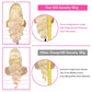 Resore 26 Inch 613 Lace Front Wigs Human Hair 200 Density 13x6 HD Transparent Lace Full & Thick Body Wave 613 Blonde Wig Glueless Pre Plucked with Baby Hair