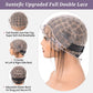 Suntefic Braided Wig Cap With Baby Hair Crochet Wig Cap For Crochet Braids Hair Glueless Double Full Hd Lace Wig Caps For Black Women (Black-113)