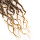 Goddess Locs Crochet Hair 6Packs 24Inch Pre-looped Crochet locs,Soft Locs with Curly Ends Dreadlocks Wavy Faux Crochet Locs Synthetic Crochet Braids Hair Extensions 72locs(24'', 1B/30/27)