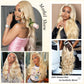Femca 38 Inch 613 Lace Front Wig Human Hair 200 Density 13x6 Blonde Wig Human Hair 613 Transparent Body Wave Lace Front Wigs Human Hair Minimal Shedding Easily Stained No Tangle