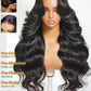 Sunber 13x4 HD Lace Loose Wave Human Hair with Drawstring Wig Upgrade 3D Cap Bye Bye Knots Pre Cut13X4 Lace Front Put On and Go 3S Wear Glueless Wigs Pre Plucked Pre Bleached Invisible Knots 16Inch