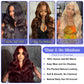 FASCARA 13x4 Body Wave Lace Front Wigs Human Hair Pre Plucked 180% Density HD Transparent Lace Frontal Wigs for Women, 9A, Small Bleached Knots, with Baby Hair, 18 Inch, Natural Color