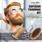 Isner Mile Beard Kit for Men, Grooming & Trimming Set with Beard Shampoo Wash, Beard Oil, Balm, Brush, Comb, Scissors & Storage Bag, Birthday Gifts Valentines Day Gifts for Him Dad Men Boyfriend