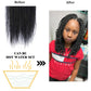 NAYOO Crochet Hair for Kids - 2 Packs 12 Inch Short Crochet Hair For Black Women, 30 Strands/Pack Small Crochet Twist Hot Water Setting, Crochet Twist Braids Hair with Natural Ends(12 Inch, 1B)