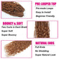 Boho Crochet Braids Pure Protein Fiber Close to Human Hair 14 Inch Goddess Box Braids with Soft Curls Bohemian Braids Crochet Hair for Black Women (14Inch,30#)