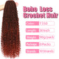 Soft Boho Locs Crochet Hair for Black Women-30 Inch 8 Packs Goddess Faux Locs Crochet Human Hair Feeling Pre Looped with Curly Ends (T350, 30 Inch(Pack of 8))