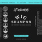 LIT UNICORNS All Natural Wig Shampoo & Conditioner Set for Human Hair and Synthetic Wigs. Clean | Detangle | Soften. Keep Your Wig Fresh - Coconut Scent (16oz Flip-Top)