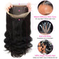 360 Lace Wigs Human Hair 32 Inch Full Lace Wigs Human Hair 360 Body Wave Lace Front Wigs for Women 360 Lace Wigs Pre Plucked With Babay Hair 200% Density Can Make Bun And High Ponytail (34 Inch)