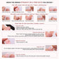 RTKHFZE Long Stiletto Press on Nails Light Taupe Color, 3D Gold Coat Full Cover Claw Nails for Women and Girls
