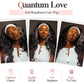 Quantum Love Yaki Curly Headband Wigs for Black Women Kinky Straight Black Headband Curly Ends 26inch Synthetic Wear and Go Glueless half Wig with Headbands Attached