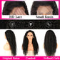 YIJUNDEMA 28 Inch Deep Wave Lace Front Wigs Human Hair 13x6 Deep Curly Frontal Wig Pre Plucked 200% Density HD Transparent Lace Front Wigs for Black Women Deep Wave Frontal Wigs with Baby Hair