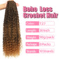 Soft Boho Locs Crochet Hair for Black Women-30 Inch 8 Packs Goddess Faux Locs Crochet Human Hair Feeling Pre Looped with Curly Ends Curly Ends (T27, 30 Inch(Pack of 8))
