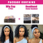 AISI QUEENS Headband Wig Human Hair For Black Women Jerry Curly Wigs Easy Wear Glueless Human Hair None Lace Front Wig Short Curly Headband Wigs (10 Inch, Curly Headband Wigs)