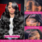 oveflect 30 Inch 13x6 Lace Front Wigs Human Hair 200 Density Body Wave HD Lace Front Wigs Human Hair Pre Plucked Natural Color Glueless Wig 100% Virgin Human Hair Lace Front Wigs for Women