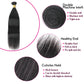 Viyaviya Short Brazilian Virgin Hair Straight Bundles 100% Human Hair Weaves Brazilian Unprocessed 100G/Pcs Hair Extensions Natural Color Can Dye 10A 8 Inch Short Hair Bundles