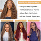 13x6 Highlight Lace Front Wig Human Hair 4/27 Ombre Deep Wave Lace Front Wig Human Hair Pre Plucked With Baby Hair 180% Density Honey Blonde Curly Human Hair Glueless Wigs for Women (28 inch)