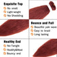 Ginger Braiding Hair Pre Stretched 3 Packs 24 Inch 350 Braiding Hair Yaki Texture, Hot Water Setting, Easy To Install Professional Synthetic Hair For Braiding(24 Inch, #350)