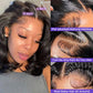 UTIDE Body Wave Bob Wig Human Hair HD Lace Front Wigs 180% Pre Plucked Density Glueless Wig Natural Black Color 12 Inch for Black Women