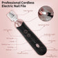 Professional Manicure Pedicure Kit, Cordless Electric Nail File Set, Rechargeable Pedicure Tools for feet, 5 Speeds Hand Foot Care Nail Drill for Thick Nail Toenail Cuticle Women Men Baby Pets