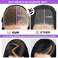 ONECHULY Wear and Go Glueless Wigs Human Hair Pre Cut 8x5 HD Lace Front Wig for Beginners 180% Density Body Wave no Glue Lace Wigs Human Hair 30 Seconds to Wear Beginner friendly 28inch