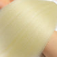 Blonde Braiding Hair Pre Stretched 3 Packs 24 Inch Pre-stretched Braiding Hair Soft Yaki Texture, Hot Water Setting Hair Extensions for Braids Bleached (24in,#613)