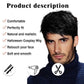 TOPHR Short Mens Wig Black Handsome 6 Inch Heat Resistant Synthetic Straight Male Wigs for Daily Costumes or Halloween Wear