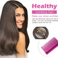 Hot Comb Hair Straightener for Natural Black Hair and Lace Front Wigs - Electric Heat Pressing Comb Set With Lace Melting Spray and Wig Glue Kit