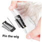 CRILSTYLEO 8pcs Wig Pin to Secure Wig Hair Extension Clips Beret Clips Hair Extension Clip Tools Wig Making Clip Kit Hair Extensions Clip Pin Chunni Clips with Safety Pins Wig Clips Metal