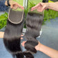 cuckoo 4X4 HD Lace Closure, HD Lace Frontal Closure Human Hair Extensions, Transparent Frontal Closure, Straight 14inch HD Closure, Brazilian Virgin Human Hair Extensions HD Lace Closure 130% Density