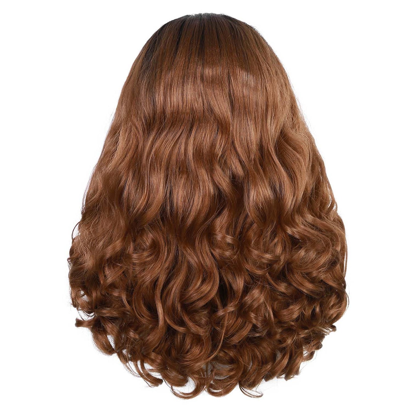 Quantum Love Yaki Curly Headband Wigs for Black Women Kinky Straight Mix Brown Headband Curly Ends Synthetic Wear and Go Glueless half Wig with Headbands Attached