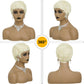 BOBCOO Short Blonde Pixie Cut Wigs For Black Women Short Wigs With Bangs Short Wigs For Black Women Layered Wigs(Blonde)