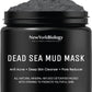 New York Biology Dead Sea Mud Mask for Face and Body - Spa Quality Pore Reducer for Acne, Blackheads & Oily Skin, Natural Skincare for Women, Men - Tightens Skin for A Healthier Complexion - 8.8 oz