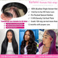Karlami 13x6 Straight Lace Front Wigs Human Hair 20 Inch HD Lace Front Wigs Human Hair 150% Density 13x6 Frontal Wigs Human Hair Pre Plucked for Women Gluless Wigs with Baby Hair