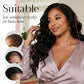 MYKURS Wig Grip Cap with Silicone Strip Non Slip, 2-in-1 Soft Wig Caps to Hold Wig in Place, Dark Brown 2 PCS