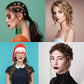 Nafaboig 200PCS Hair Jewelry for Braids, dreadlock accessories, Loc Hair, Braid Rings Clips Beads Braiding Cuffs Charms Decoration Girls Women