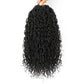 Col Bling Goddess Locs Crochet Hair for Black Women 14 Inch, 8 Packs Faux Locs Crochet Hair, Boho Style Locs, River Locs Hair with Curly Ends (14Inch, 1B, 8Packs)
